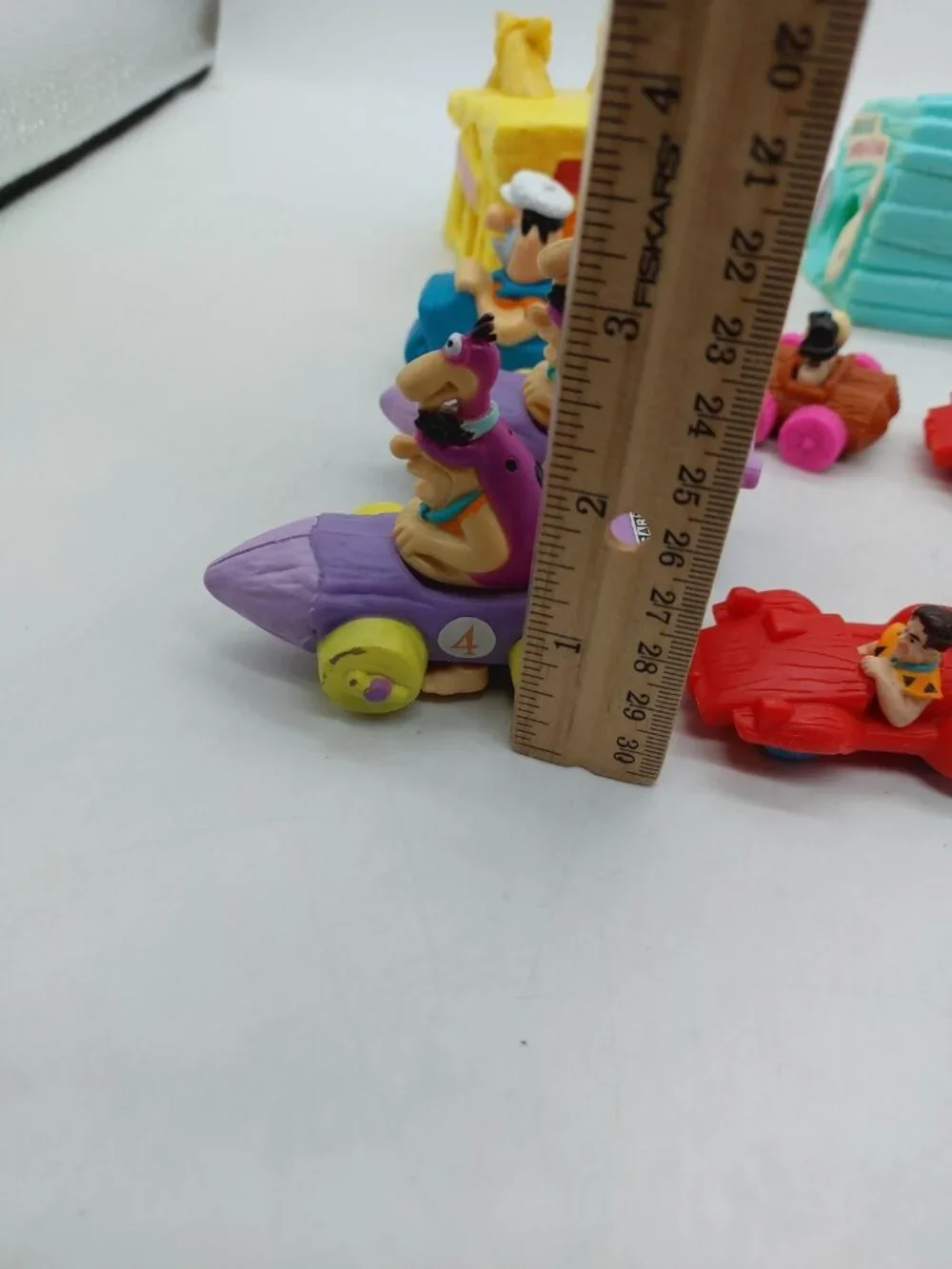 McDonald’s Flintstones Movie & Burger King Toys Set Of 9 READ Some Duplicates